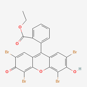 Ethyl 2-(2,4,5,7-tetrabromo-6-hydroxy-3-oxo-3h-xanthen-9-yl)benzoate