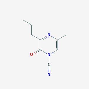 5-Methyl-2-oxo-3-propylpyrazine-1(2H)-carbonitrile