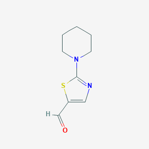 B152156 2-Piperidino-1,3-thiazole-5-carbaldehyde CAS No. 129865-52-7