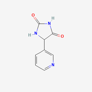 5-(Pyridin-3-yl)imidazolidine-2,4-dione