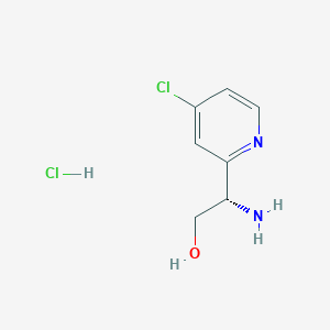 (S)-2-Amino-2-(4-chloropyridin-2-yl)ethan-1-ol hydrochloride