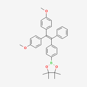 2-(4-(2,2-Bis(4-methoxyphenyl)-1-phenylvinyl)phenyl)-4,4,5,5-tetramethyl-1,3,2-dioxaborolane