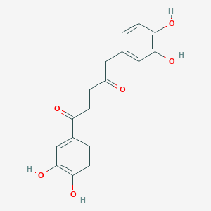 1,5-Bis(3,4-dihydroxyphenyl)pentane-1,4-dione