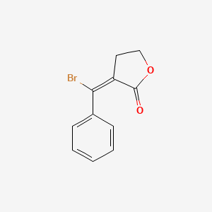 3-(Bromo(phenyl)methylene)dihydrofuran-2(3H)-one