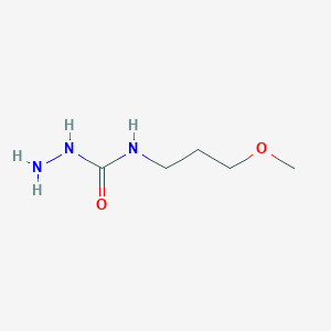 molecular formula C5H13N3O2 B1521636 1-Amino-3-(3-methoxypropyl)urea CAS No. 1121640-30-9
