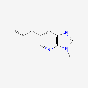 molecular formula C10H11N3 B1521642 6-Allyl-3-methyl-3H-imidazo[4,5-b]pyridine CAS No. 1171920-77-6