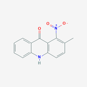 B15216644 2-Methyl-1-nitroacridin-9(10H)-one CAS No. 89705-29-3