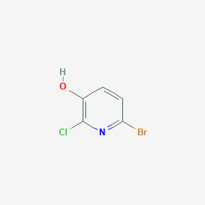 molecular formula C5H3BrClNO B1521685 6-溴-2-氯吡啶-3-醇 CAS No. 52764-12-2