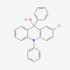 2-Chloro-9,10-diphenyl-9,10-dihydroacridin-9-ol