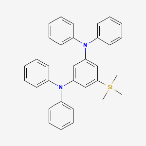 N1,N1,N3,N3-Tetraphenyl-5-(trimethylsilyl)benzene-1,3-diamine