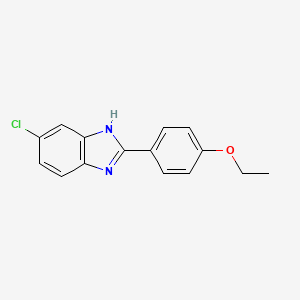 6-chloro-2-(4-ethoxyphenyl)-1H-benzimidazole