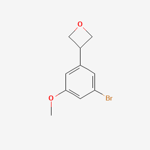 3-(3-Bromo-5-methoxyphenyl)oxetane