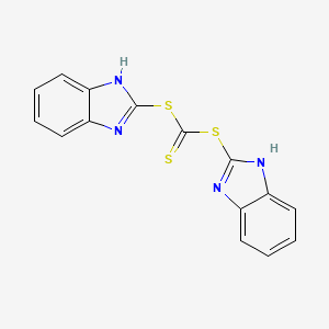 Bis(1h-benzimidazol-2-yl) carbonotrithioate