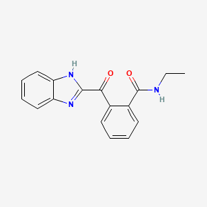 2-(1H-Benzimidazole-2-carbonyl)-N-ethylbenzamide