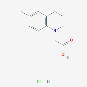 2-(6-Methyl-3,4-dihydroquinolin-1(2H)-yl)acetic acid hydrochloride