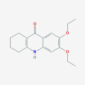 6,7-Diethoxy-1,3,4,10-tetrahydroacridin-9(2H)-one