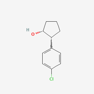 Rel-(1R,2R)-2-(4-chlorophenyl)cyclopentan-1-ol