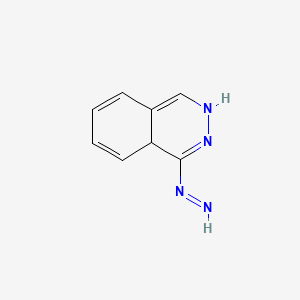 molecular formula C8H8N4 B15217256 8aH-phthalazin-1-one hydrazone 