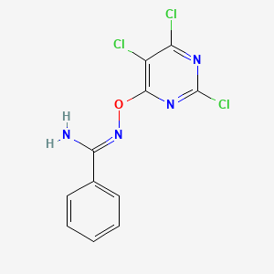 N-((2,5,6-Trichloropyrimidin-4-yl)oxy)benzimidamide