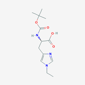 N-(tert-Butoxycarbonyl)-1-ethyl-L-histidine