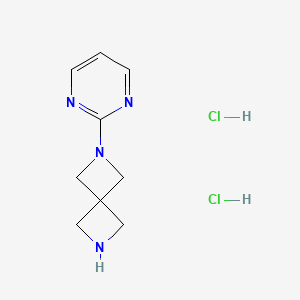 2-(Pyrimidin-2-yl)-2,6-diazaspiro[3.3]heptane dihydrochloride