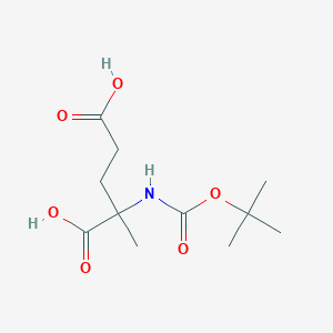 B1521764 Boc-alpha-methyl-DL-glutamic acid CAS No. 189149-03-9