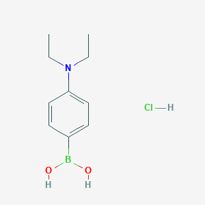 (4-(Diethylamino)phenyl)boronic acid hydrochloride