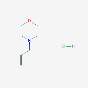 molecular formula C7H14ClNO B15217692 4-Allylmorpholine hydrochloride CAS No. 6425-22-5