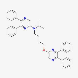 N-(4-((5,6-Diphenylpyrazin-2-yl)oxy)butyl)-N-isopropyl-5,6-diphenylpyrazin-2-amine