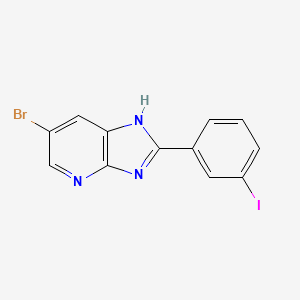 6-Bromo-2-(3-iodo-phenyl)-3h-imidazo[4,5-b]pyridine