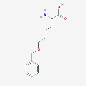 molecular formula C13H19NO3 B15217767 2-Amino-6-(benzyloxy)hexanoic acid 