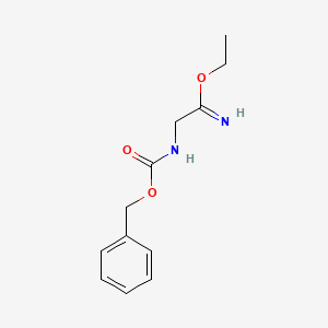 Ethyl 2-(((benzyloxy)carbonyl)amino)acetimidate