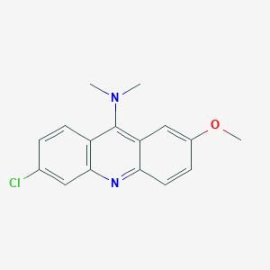 6-Chloro-2-methoxy-N,N-dimethylacridin-9-amine