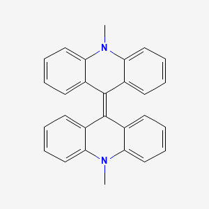 Acridine, 9,10-dihydro-10-methyl-9-(10-methyl-9(10H)-acridinylidene)-