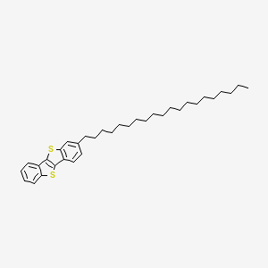 molecular formula C34H48S2 B15217986 2-Icosylbenzo[b]benzo[4,5]thieno[2,3-d]thiophene 