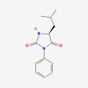 (S)-5-Isobutyl-3-phenylimidazolidine-2,4-dione