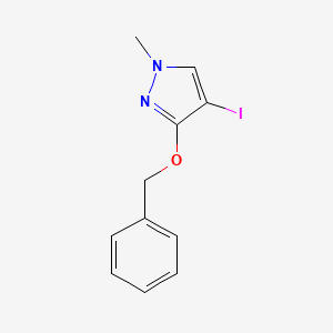 3-(Benzyloxy)-4-iodo-1-methyl-1H-pyrazole