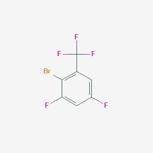 molecular formula C7H2BrF5 B1521810 2-Bromo-3,5-difluorobenzotrifluoride CAS No. 1099597-86-0
