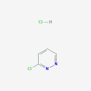 molecular formula C4H4Cl2N2 B1521817 3-氯吡啶嗪盐酸盐 CAS No. 856847-77-3
