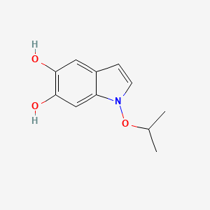 1-Isopropoxy-1h-indole-5,6-diol