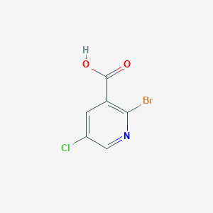 molecular formula C6H3BrClNO2 B1521822 2-Bromo-5-chloronicotinic acid CAS No. 65550-79-0