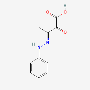 2-Oxo-3-(2-phenylhydrazono)butanoic acid