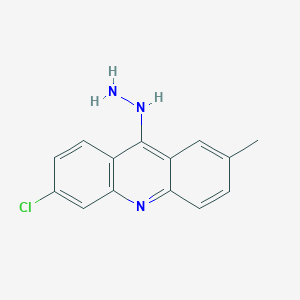 6-Chloro-9-hydrazinyl-2-methylacridine