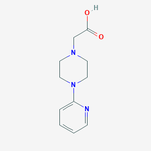 2-(4-(Pyridin-2-yl)piperazin-1-yl)acetic acid