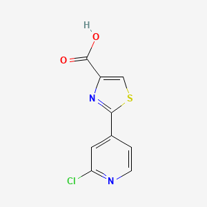 2-(2-Chloropyridin-4-yl)thiazole-4-carboxylic acid