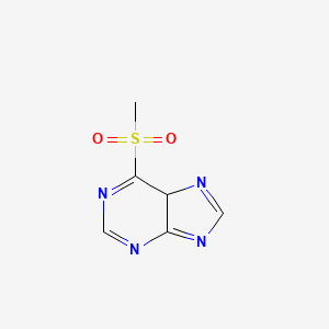 6-(Methylsulfonyl)-5H-purine