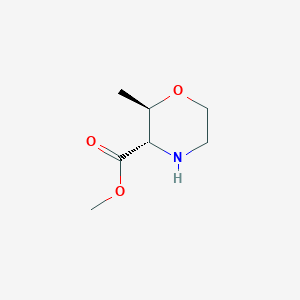 Methyl (2R,3S)-2-methylmorpholine-3-carboxylate