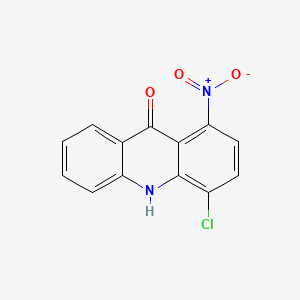 9-Acridanone, 4-chloro-1-nitro-