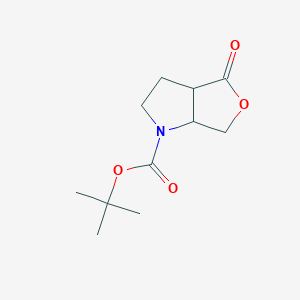 tert-Butyl 4-oxohexahydro-1H-furo[3,4-b]pyrrole-1-carboxylate