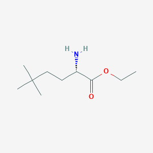 (S)-Ethyl 2-amino-5,5-dimethylhexanoate